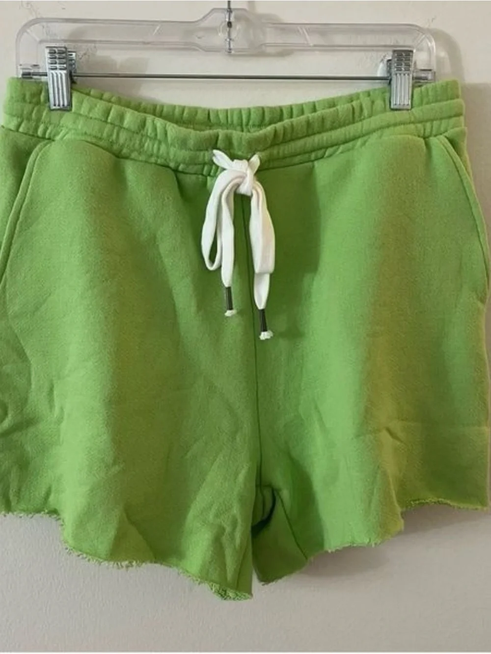 Casual Women's Green Drawstring Shorts